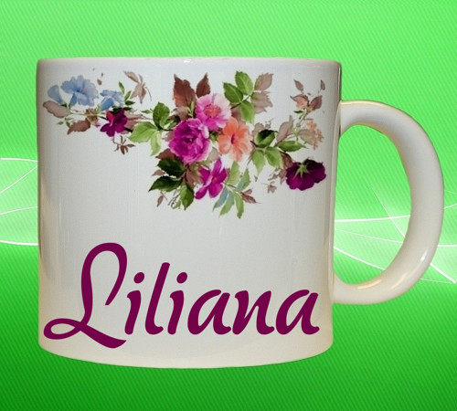 Hrnek se jménem LILIANA
