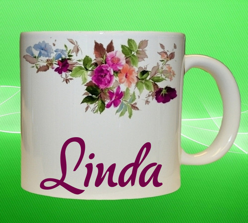 Hrnek se jménem LINDA