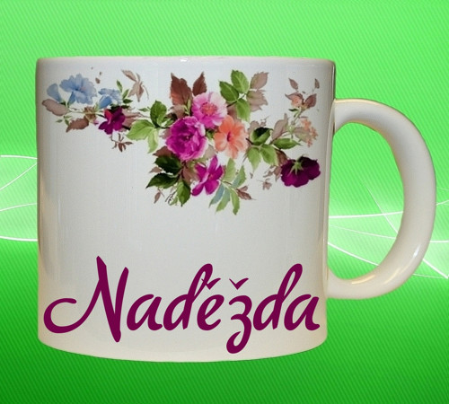 Hrnek se jménem NADĚŽDA — foto 1