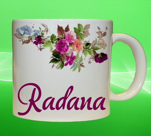 Hrnek se jménem RADANA