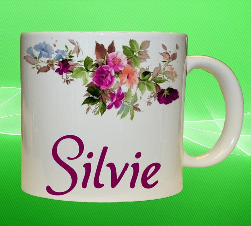 Hrnek se jménem SILVIE