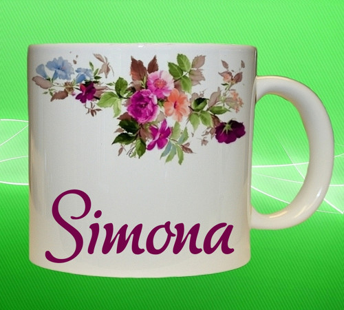 Hrnek se jménem SIMONA