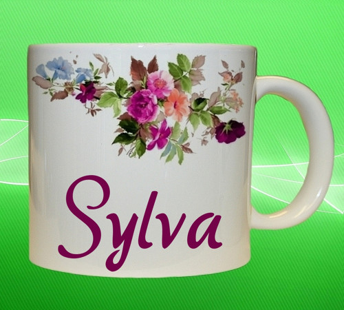 Hrnek se jménem SYLVA
