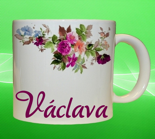 Hrnek se jménem VÁCLAVA