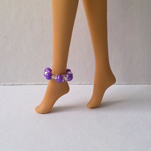 Šperky pro Barbie - náramek na nohu