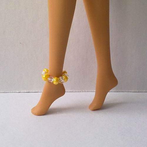 Šperky pro Barbie - náramek na nohu