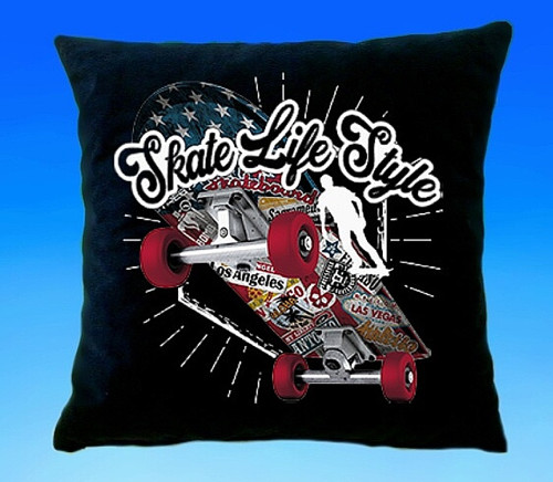 Polštářek skateboard životní styl