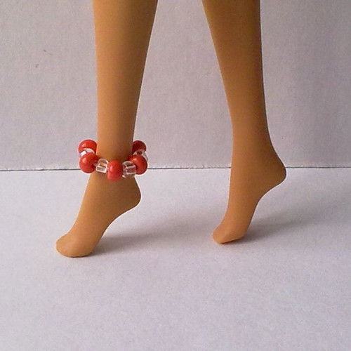 Šperky pro Barbie - náramek na nohu