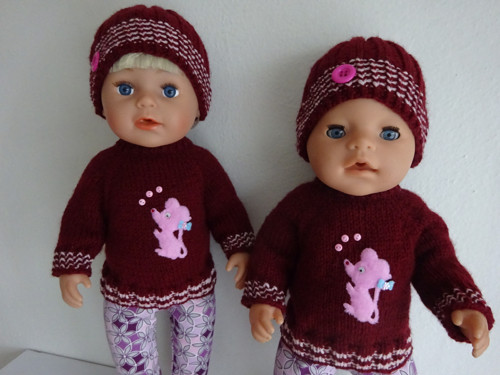 Svetr+čapka pro BABY Born — foto 1