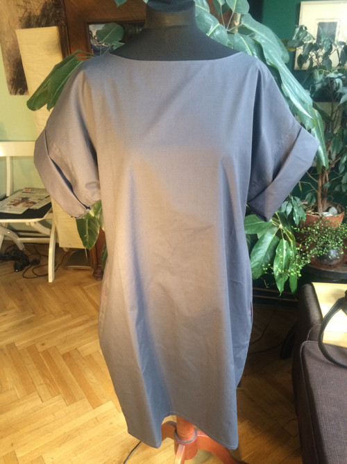 Šedá oversize Becasina — foto 1
