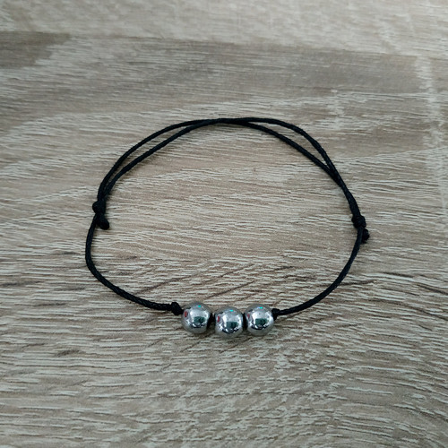 Náramek - hematit — foto 1