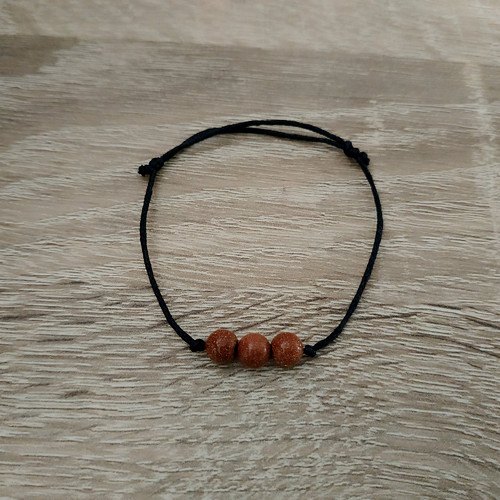 Náramek - sluneční kámen — foto 1