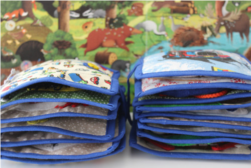 Quiet book baby XXL - kniha pro nejmenší - KLUK