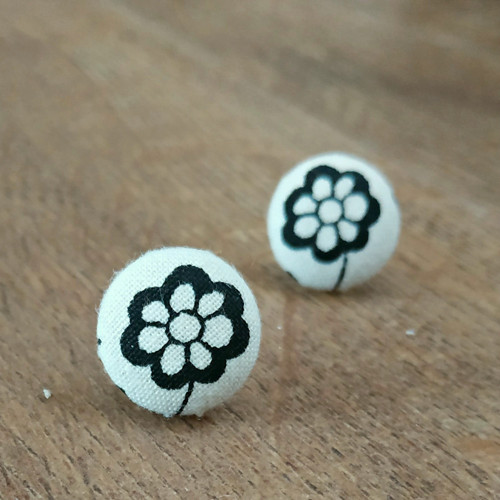 Náušnice buttonky — foto 1