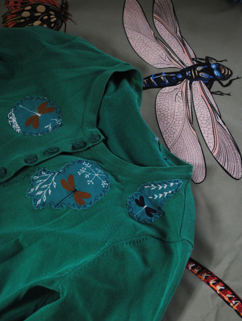 "Dragonfly", UPCYKLING svetřík — foto 1