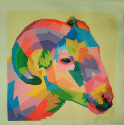 Bavlněný panel 20 x 20 cm