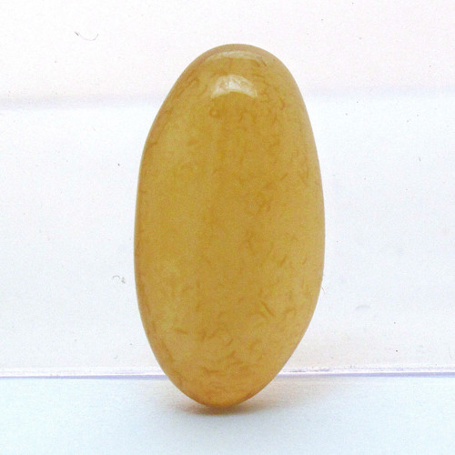 Kabošon žlutý onyx ovál 19,3mm