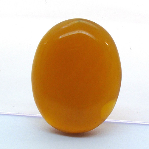 Kabošon hnědý onyx ovál 19,9mm