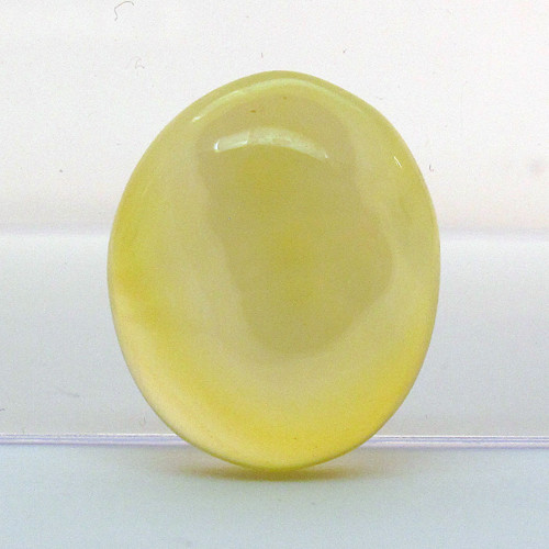 Kabošon žlutý onyx ovál 19,3mm