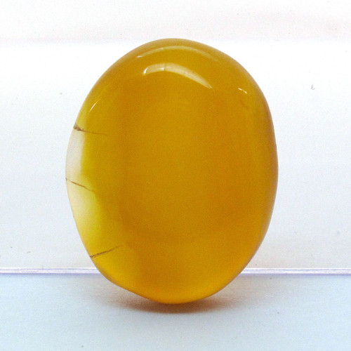 Kabošon hnědý onyx ovál 18,5mm