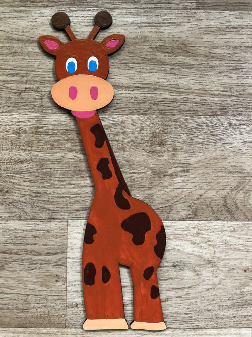 Roztomilá žirafa 37x14 cm