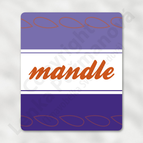 Mandle - samolepka na nádobu — foto 1