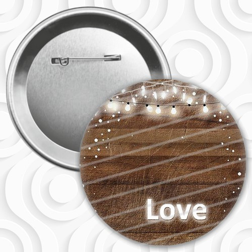 Placka/button No.126 - láska
