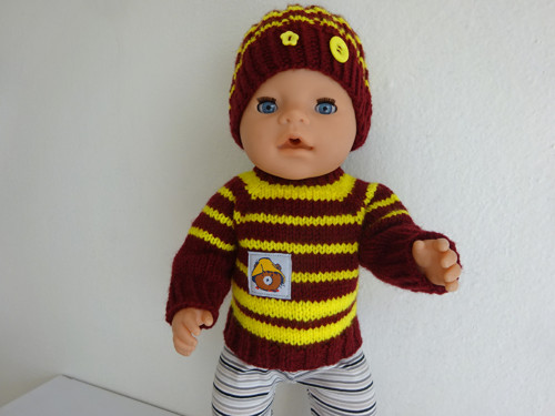 Svetr+čapka pro BABY Born — foto 1