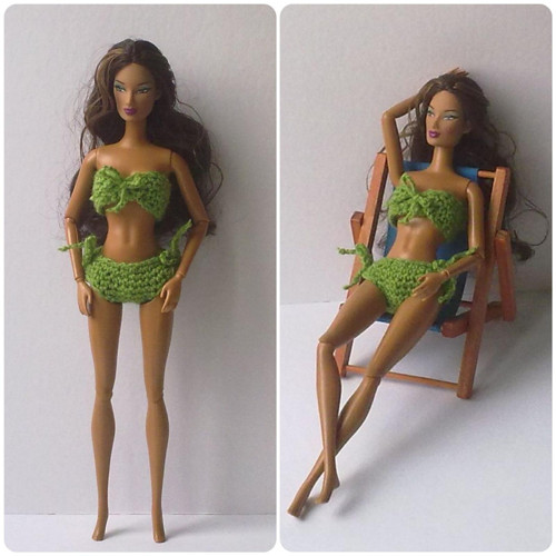 Oblečky pro Barbie - plavky — foto 1
