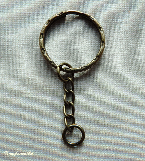 Dvojité kroužky vroubkové 22mm 1kus
