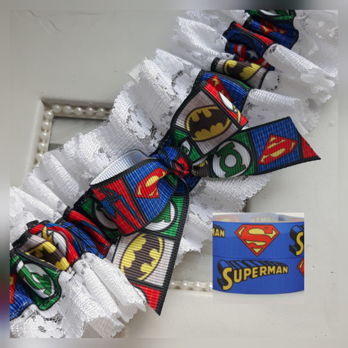 Podvazek "Superman" na přání — foto 1