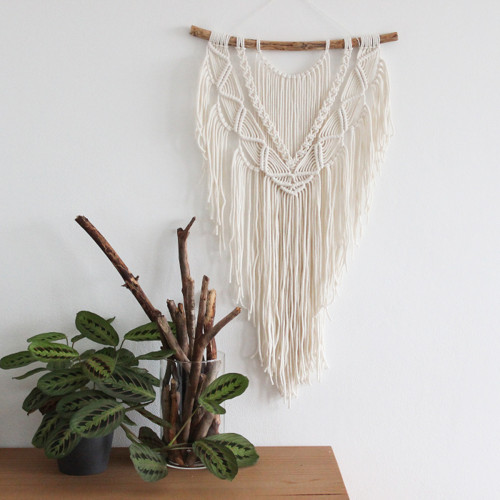 Přírodní macramé větší — foto 1