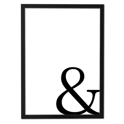 Plakát - Ampersand