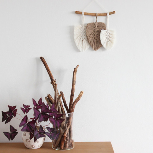 Macramé lístky menší — foto 1