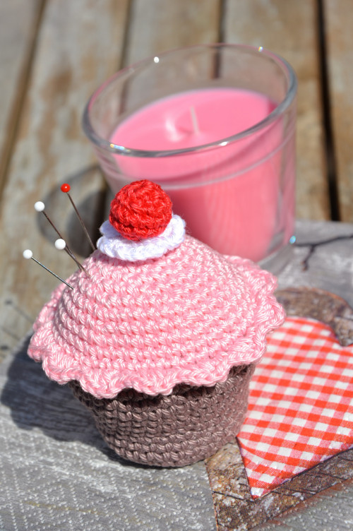 Cupcake - jehelníček