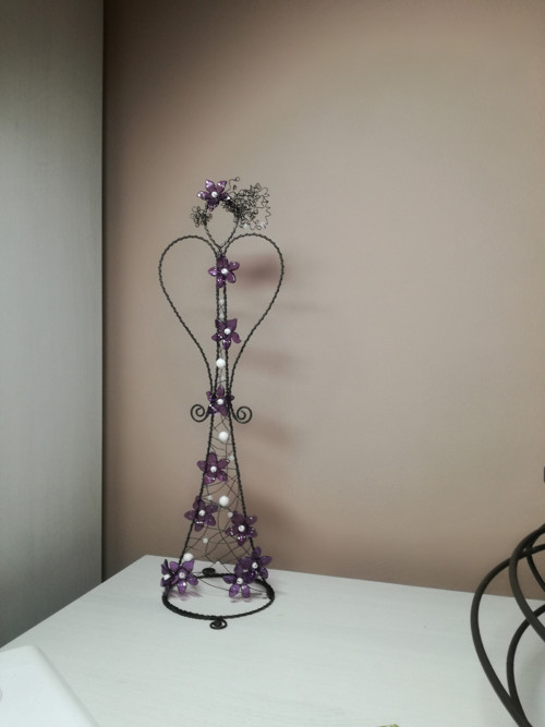 Anděl drátovaný 34 cm — foto 1