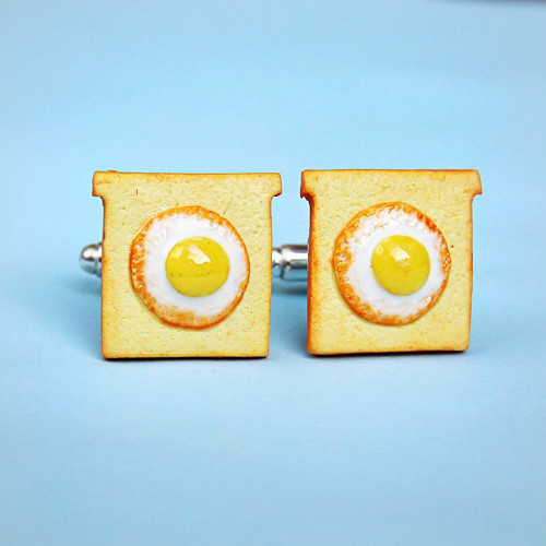 Toasty s vejcem - manžetové knoflíčky