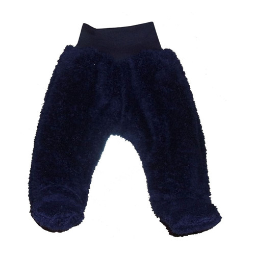 Huňaté modré - polodupačky wellsoft 56, 62