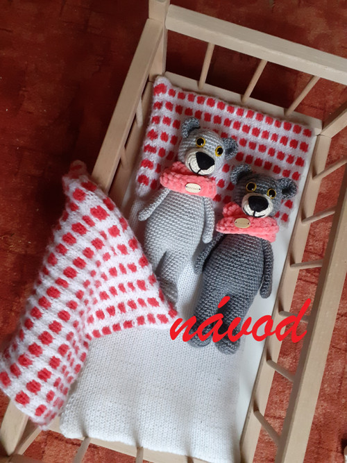Návod: roztomilý háčkovaný medvídek