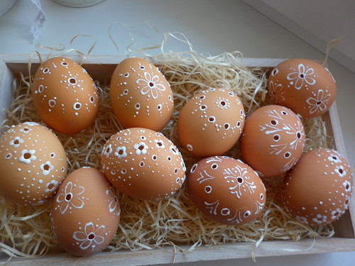 Madeirové hnědé kraslice — foto 1