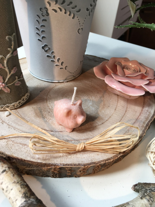 Svíčka prasátko karamel — foto 1