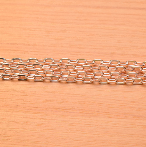 Řetízek - 7x5x1,2x1mm