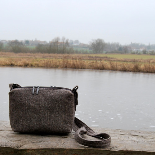 Crossbody tvídová — foto 1