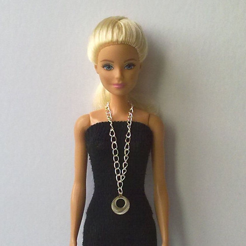 Šperky pro Barbie - řetízkový náhrdelník — foto 1