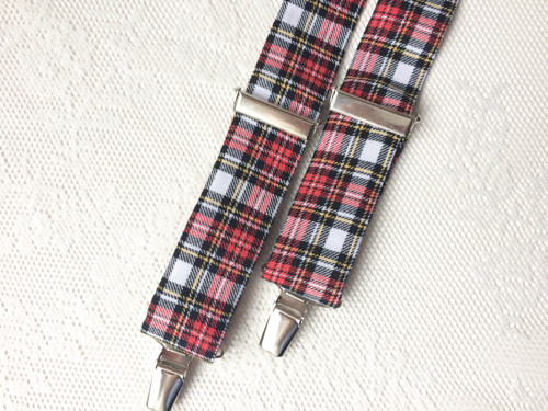 Pánske traky Tartan