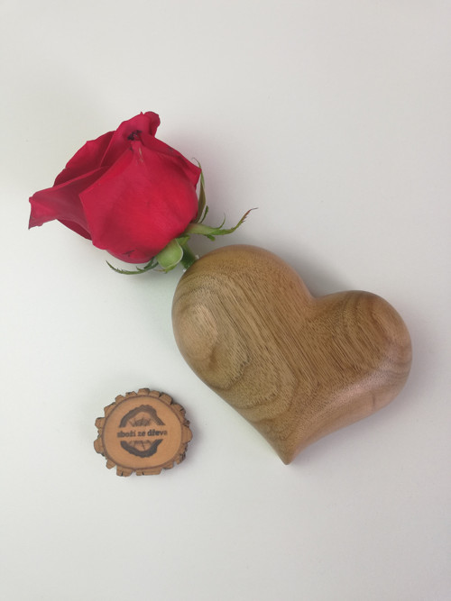 Mini váza magnet ořechu - 24