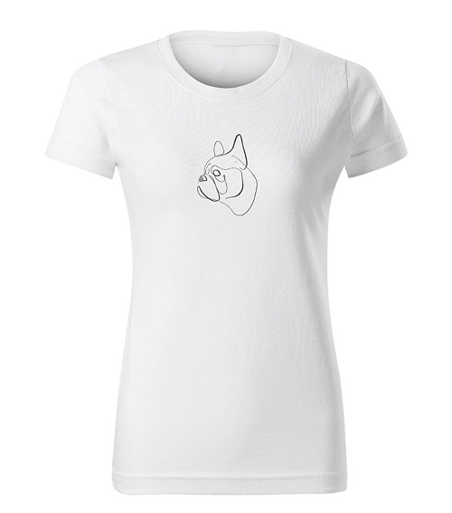 Tričko Minimalist Bulldog Breed ︎