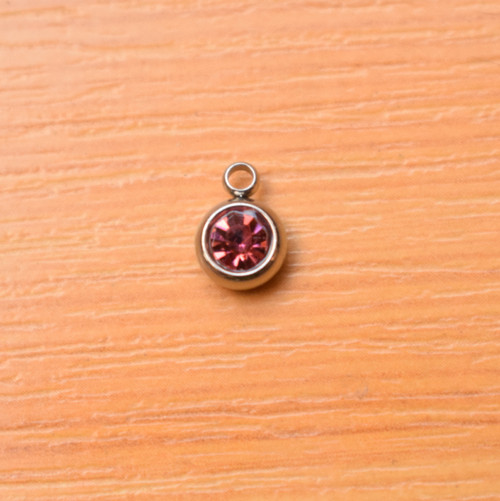 Krystal - 6x8mm - nerez