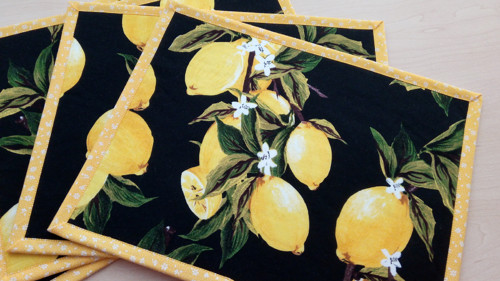Prostírání s citrony — foto 1