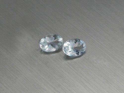 Přírodní akvamarín 5 x 7 mm ovál broušený